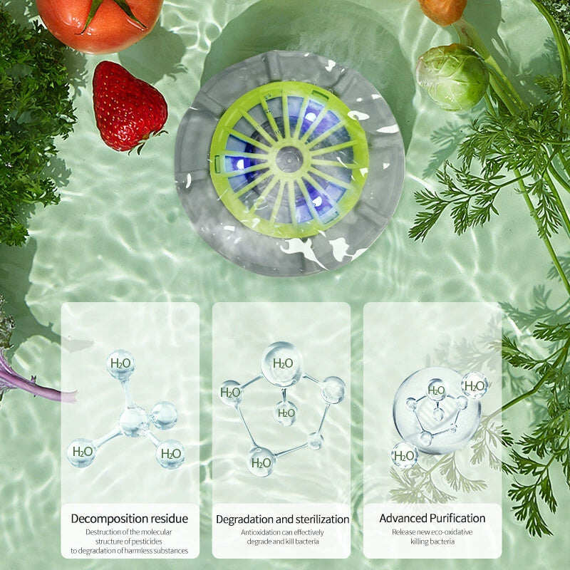 🍉🥬 Efficient Portable Fruit and Vegetable Washers Powerful Offer