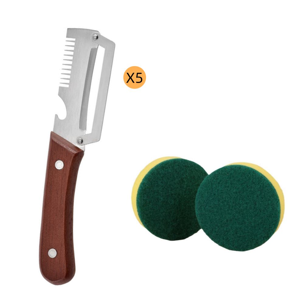 ⏰🔥LIMITED TIME 50% OFF! 🥒 3-in-1 Scallion Shredder & Peeler – Fast, Efficient & Must-Have Kitchen Tool ✨🍴