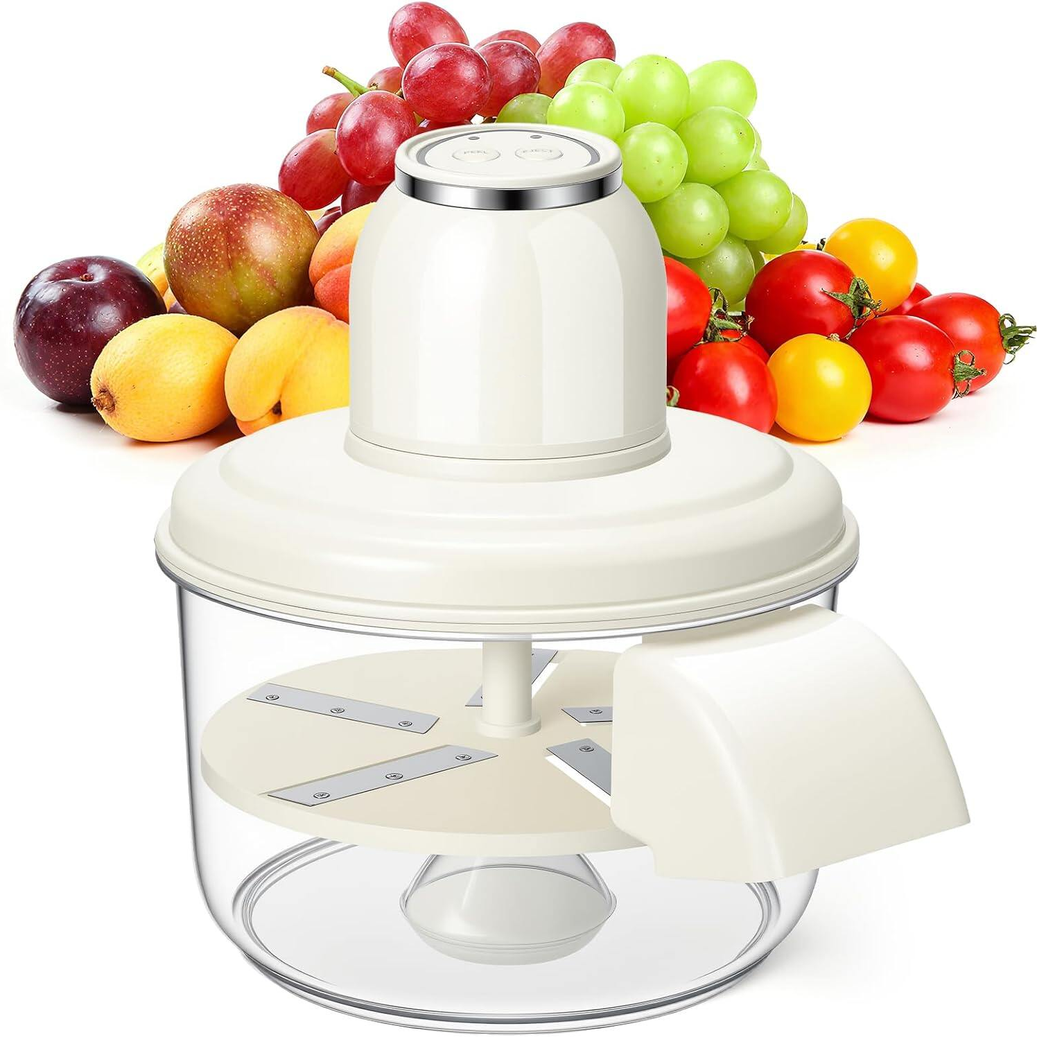 Electric Grape Peeling Machine, Automatic Fruit and Garlic Peeler