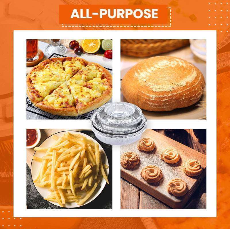 Oil-Proof Aluminum Foil Tin Box