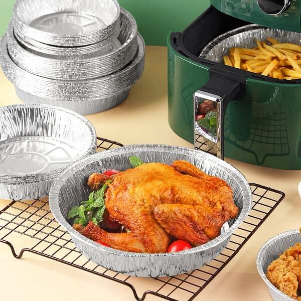 Oil-Proof Aluminum Foil Tin Box