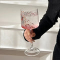 Japanese-style Kimura Naotaka Highball Glass, Cocktail Glass, Champagne Glass, Transparent Glass, Red Wine Glass, for Home Use