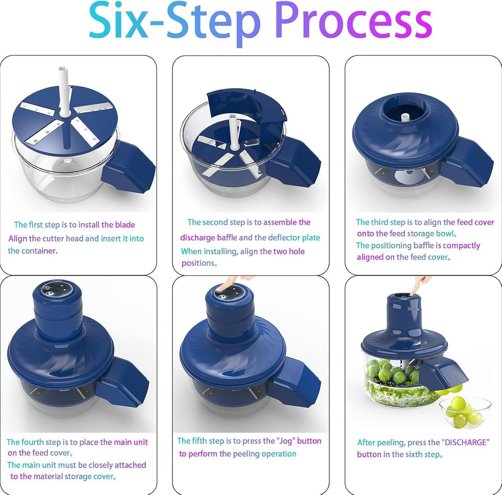 Automatic Grape Peeler Machine,Electric Peeling Skin Remover Tool