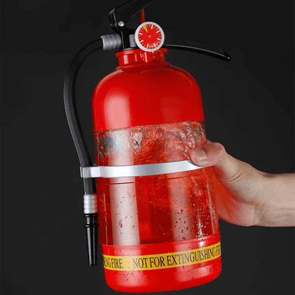 🥳2026 HOT SALE🧯🍻 50% OFF! Fire Extinguisher Beer Tub – 2L capacity, hand‑press dispenser. Unique design, keeps drinks fresh 🏆⚽