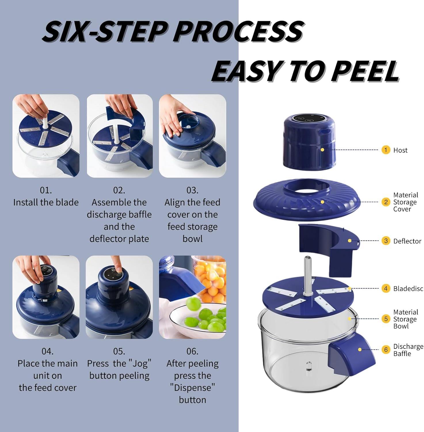 Automatic Electric Peeler Machine