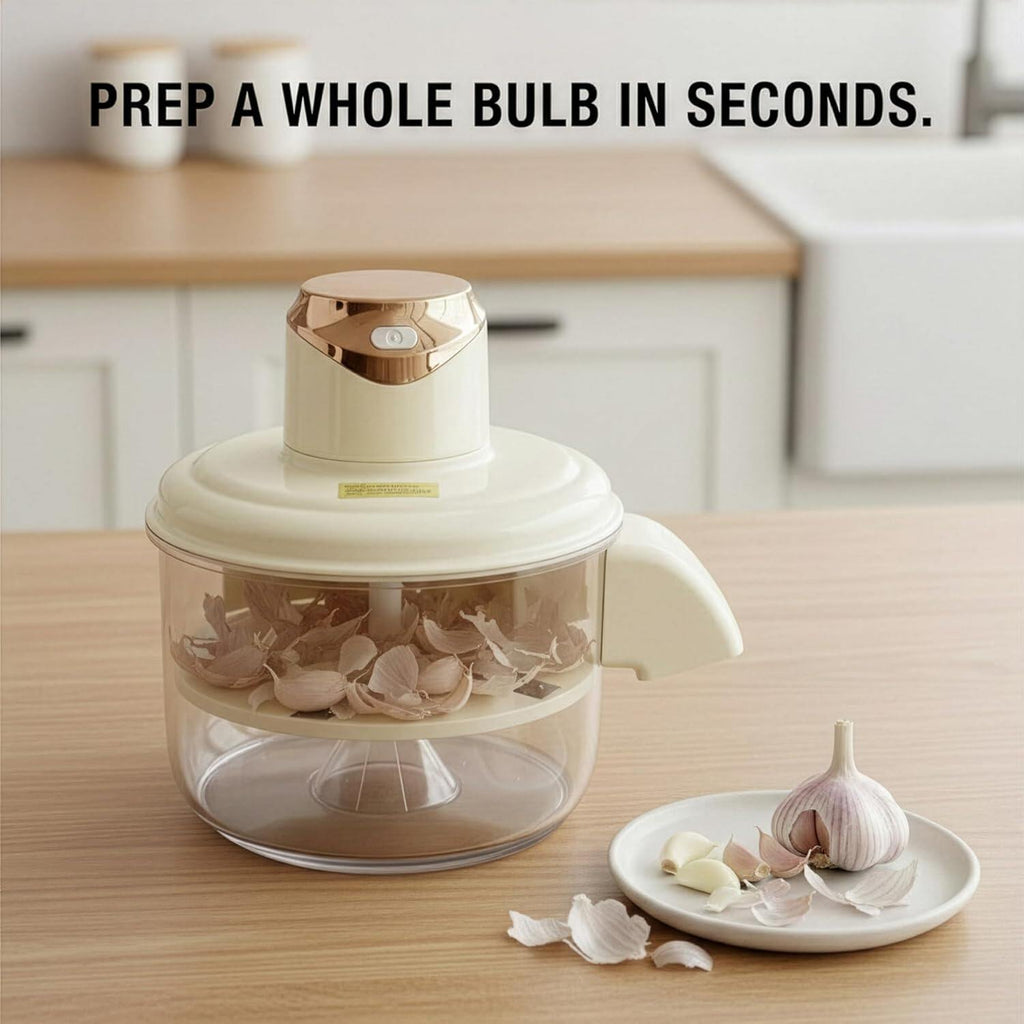 Electric Garlic Prep Assistant