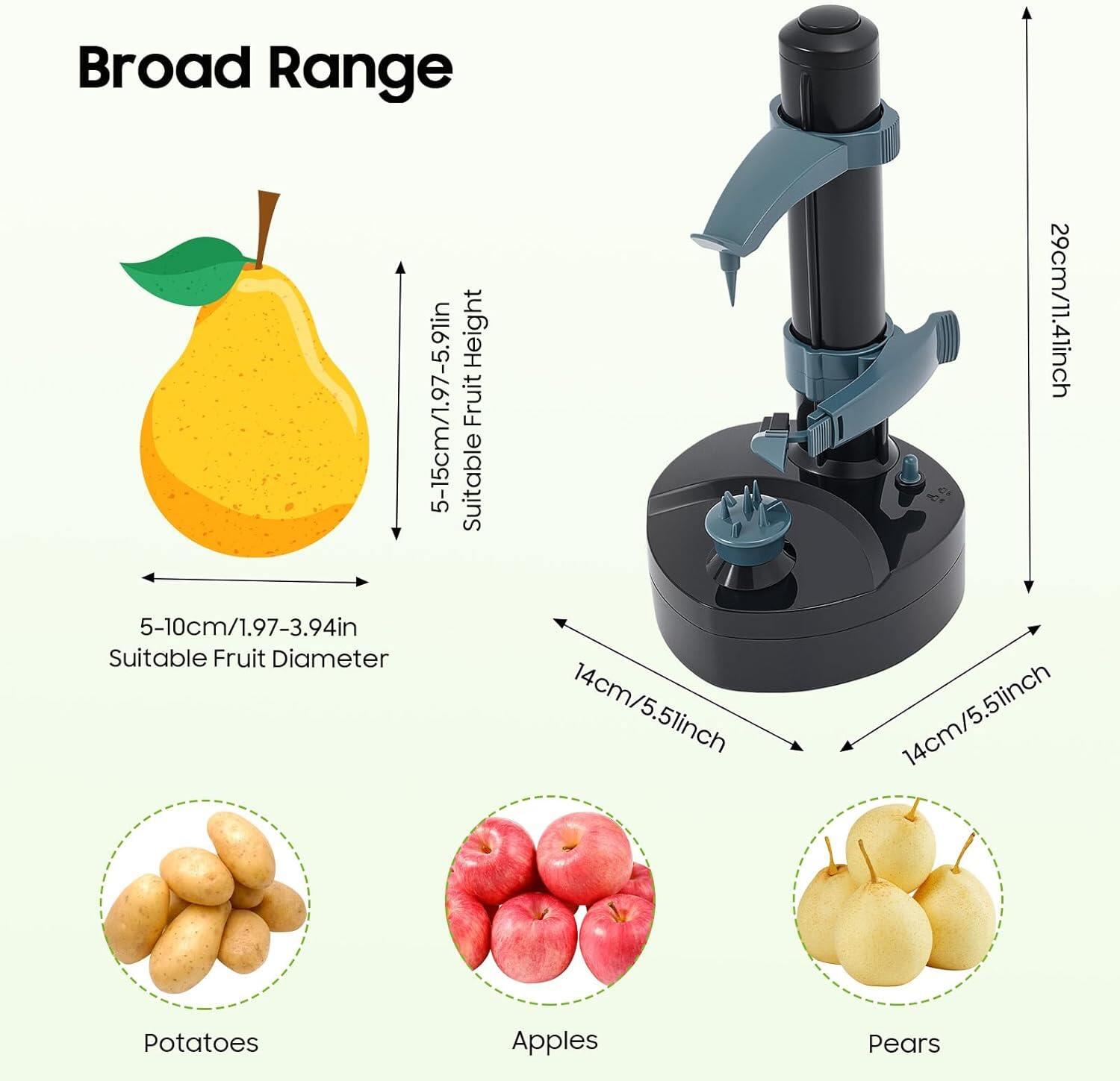 Electric Fruit Peeler Machine, Automatic Potato Peeler