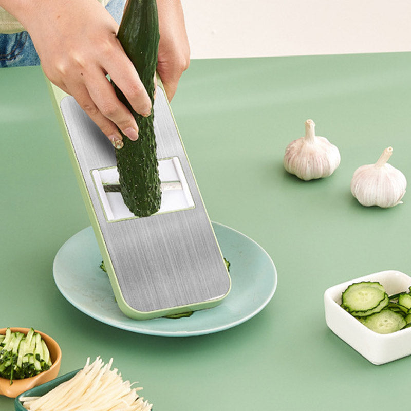 📢 50% OFF NOW! 🔪 Multifunctional Kitchen Chopper with Hand Guard – 5 Blades, Non-Slip Base & Quick Vegetables Chopping 🥕⚠️📦