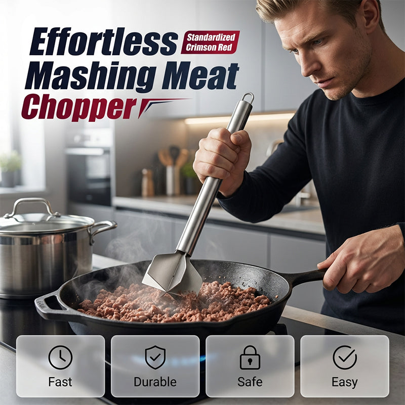 Stainless Steel Meat Chopper for Ground Beef