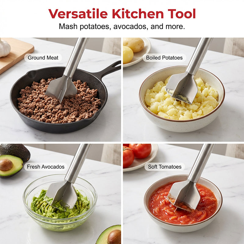 Stainless Steel Meat Chopper for Ground Beef