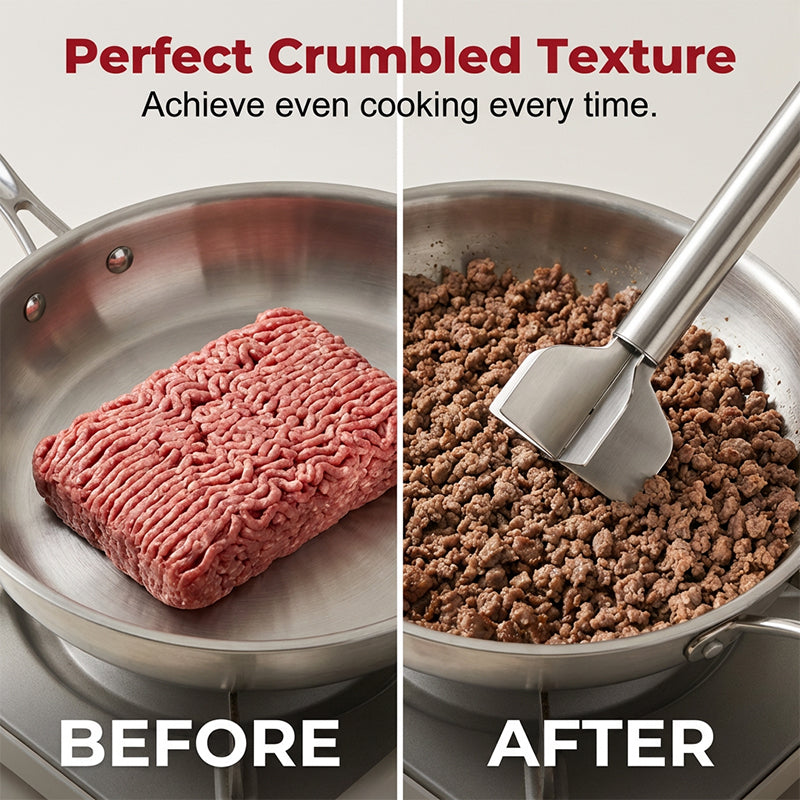 Stainless Steel Meat Chopper for Ground Beef