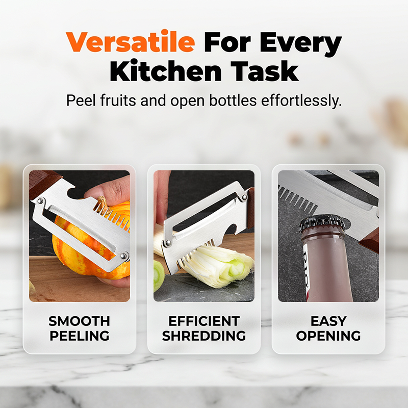⏰🔥LIMITED TIME 50% OFF! 🥒 3-in-1 Scallion Shredder & Peeler – Fast, Efficient & Must-Have Kitchen Tool ✨🍴