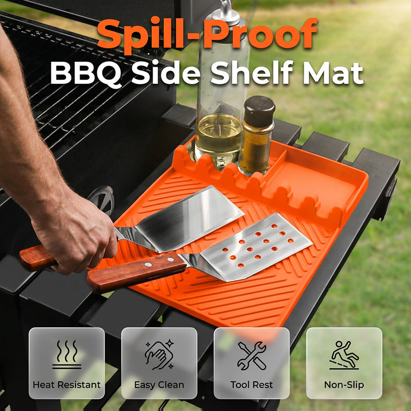 Silicone Grill Mat for Side Shelf