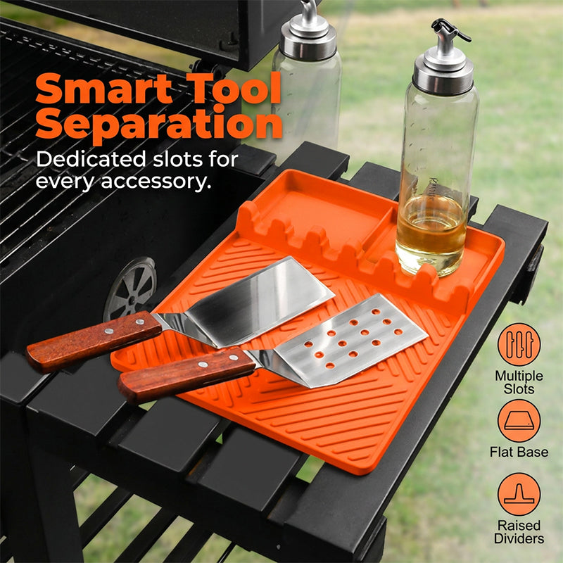 Silicone Grill Mat for Side Shelf