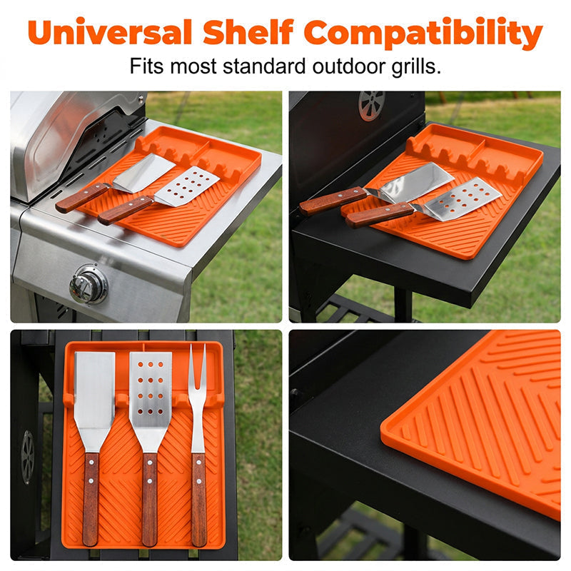 Silicone Grill Mat for Side Shelf