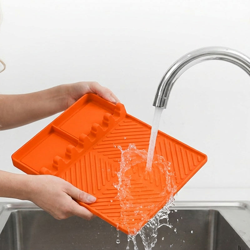 Silicone Grill Mat for Side Shelf