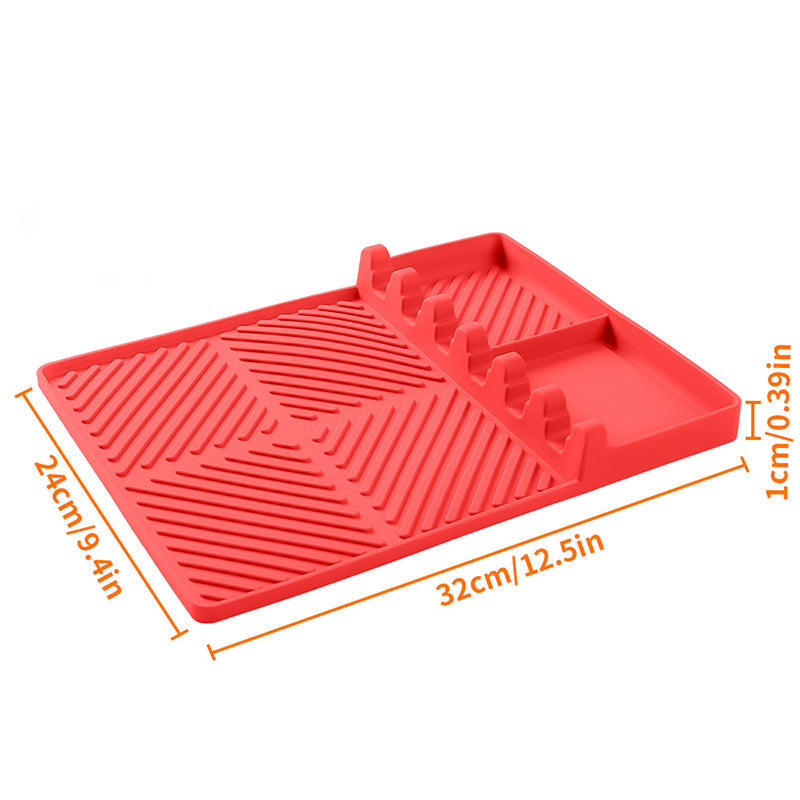 Silicone Grill Mat for Side Shelf