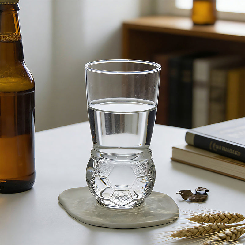 Soccer Shaped Craft Beer Glass