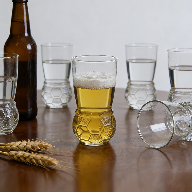 Soccer Shaped Craft Beer Glass